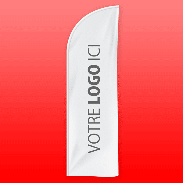 Voile flag convexe - Impression personnalisée – Image 2