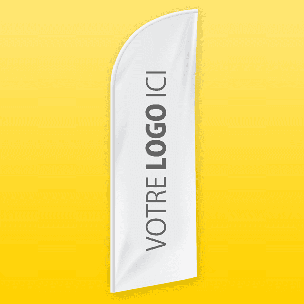 Voile flag convexe - Impression personnalisée – Image 3