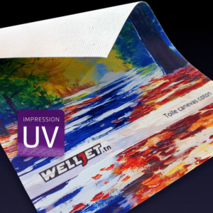 Canevas Coton 320 g, impression UV