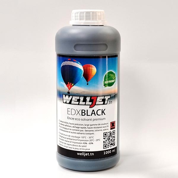 Encre eco-solvant - Noir 1L