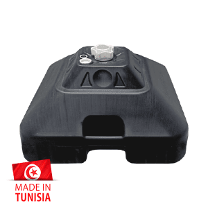 Embase à eau Flag 20 Kg, pour mat tube Ø 25 mm