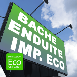 Bâche enduite 450 g, impression ecosolvant (Grand format)