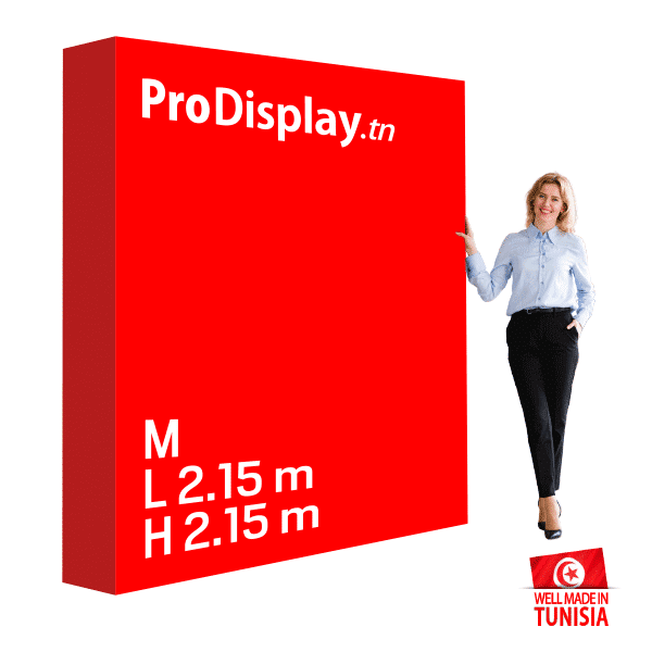 Stand parapluie textile droit - M