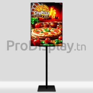 Support (pied) autoportant pour lightbox